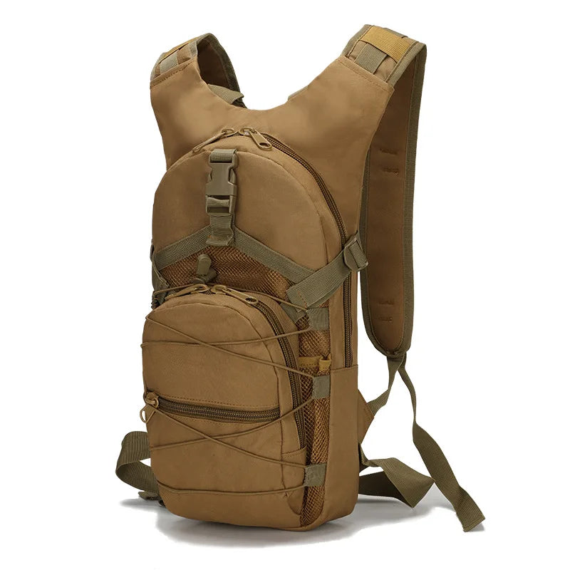 15L Molle Tactical Backpack Bicycle Backpacks Outdoor Sports Cycling Hydration Climbing Hiking Camping Hiking Fishing Bike Bag