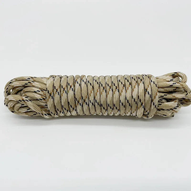 100FT 50FT Dia.4mm 9 stand Cores Paracord for Survival Parachute Cord Lanyard Camping Climbing Camping Rope Hiking Clothesline