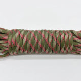 100FT 50FT Dia.4mm 9 stand Cores Paracord for Survival Parachute Cord Lanyard Camping Climbing Camping Rope Hiking Clothesline