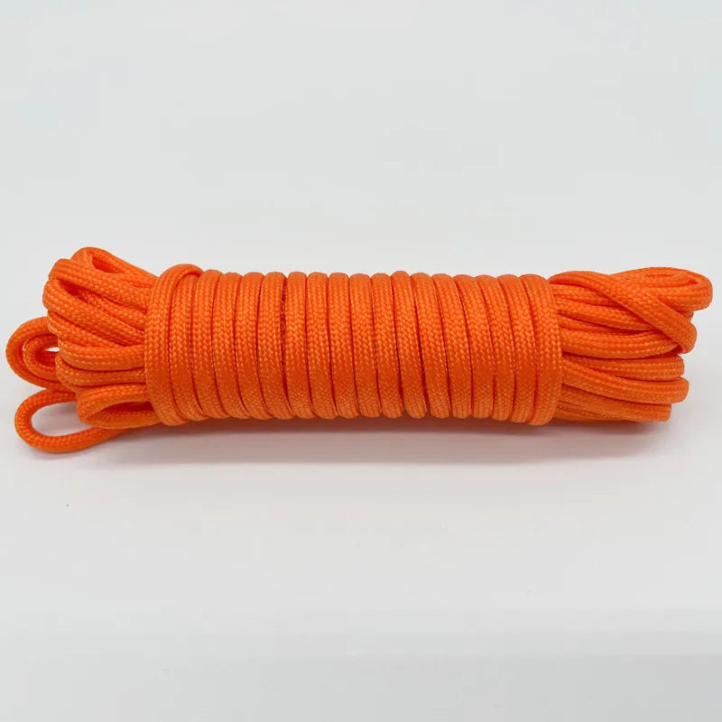 100FT 50FT Dia.4mm 9 stand Cores Paracord for Survival Parachute Cord Lanyard Camping Climbing Camping Rope Hiking Clothesline