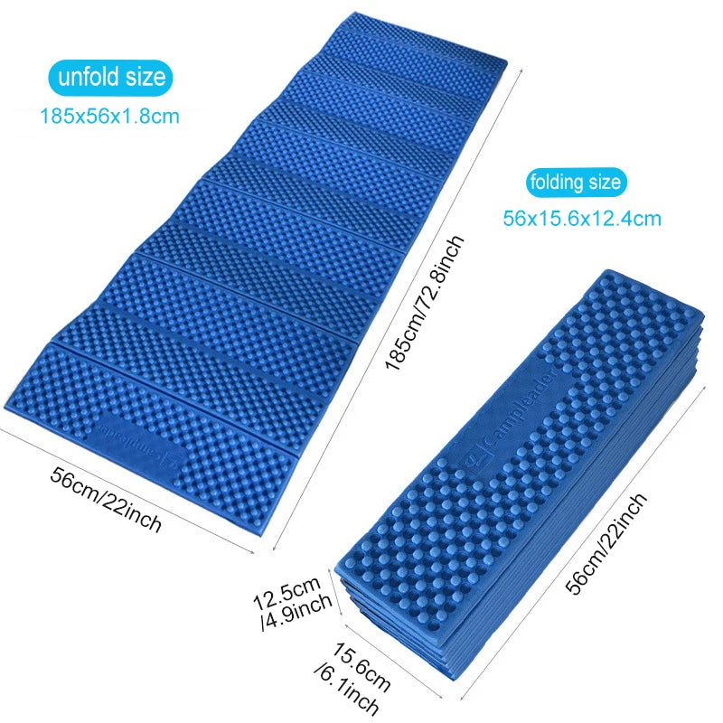 Desert Fox Ultralight Folding Sleeping Mattress Outdoor Beach Picnic Camping Yoga Mat Waterproof EVA Foam Portable Sleeping Pad