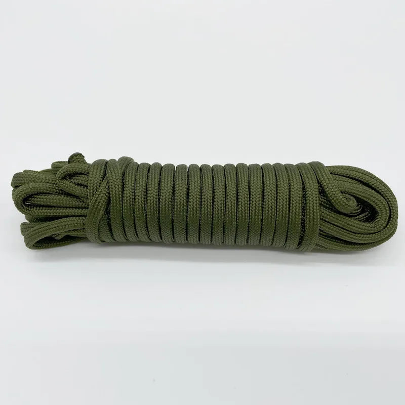 100FT 50FT Dia.4mm 9 stand Cores Paracord for Survival Parachute Cord Lanyard Camping Climbing Camping Rope Hiking Clothesline