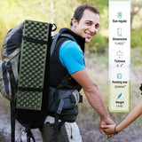 Moisture-Proof Pad Tent Sleeping Pad Tent Mat Foam Camping Mat Folding Picnic Mat Soft Compact Cushion Foldable Backpack