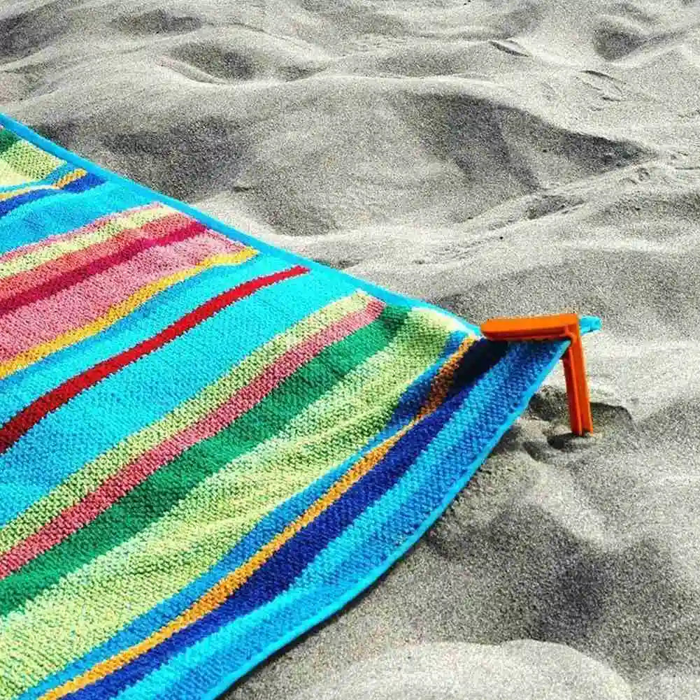 10PCS Beach Towel Clip Camping Mat Clip Outdoor Clothes Pegs For Sheet Holder Towel Clips Clamp For Beach Towels Towel Clip