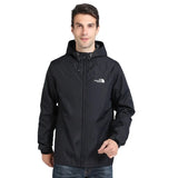 Men's Waterproof Hooded Jacket, Lightweight Windbreaker, Outdoor Sports Raincoat, Comfortable and Stylish