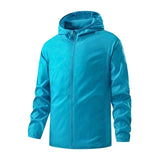 Camping Rain Coat Men Women Windbreaker Waterproof Jacket Sun Protect Clothing Fishing Rain Wind Breaker Jacket Climbing Clothes