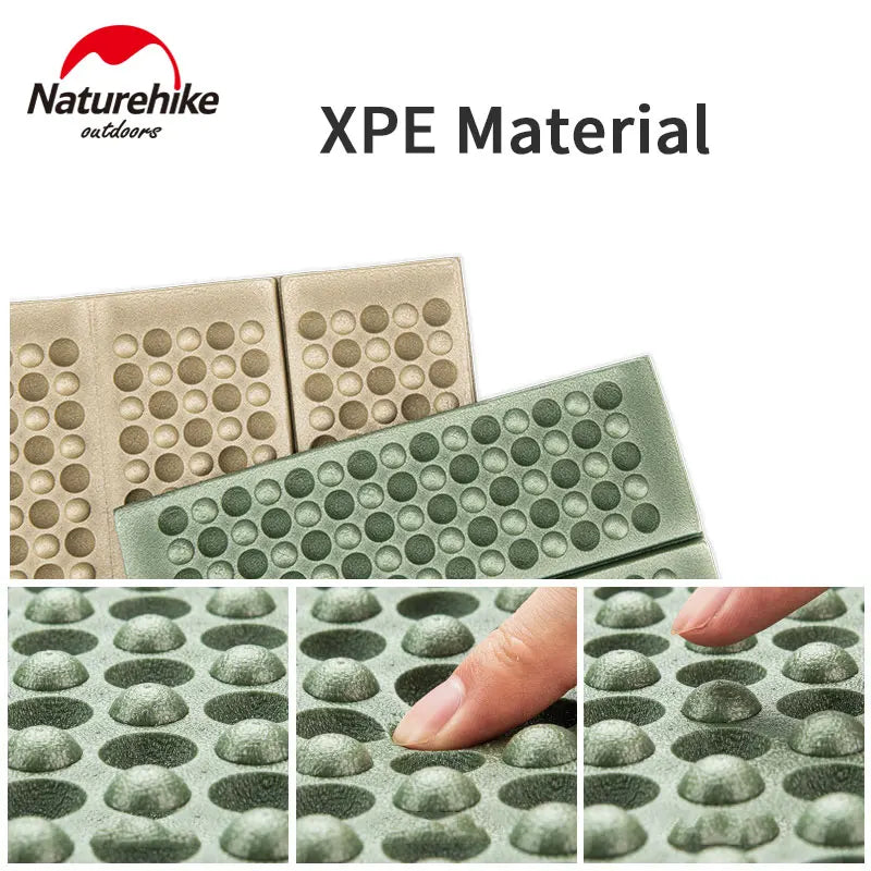 Naturehike XPE Egg Nest Folding Cushion 36g Ultralight Outdoor Heat Insulation Camping Mat 1 Person Portable Picnic Sit Pad