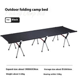 Lohascamping 90cm widen Camping cot Ultralight Portable High-low dual-purpose folding Bed Backpacking Travel hiking Sleeping Cot