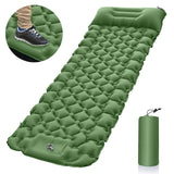 Outdoor Inflatable MATS Lightweight Portable Camping Moisture-proof Inflatable Sleeping MATS for Lunch Breaks Car Inflatable MAT