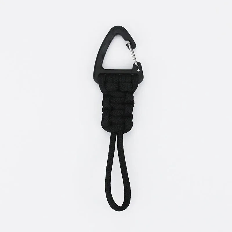 12cm/22cm/46cm Paracord Lanyard Tactical Outdoor EDC Accessories Handmade Lanyard Hanging Buckle for Camping Hunting Fishing