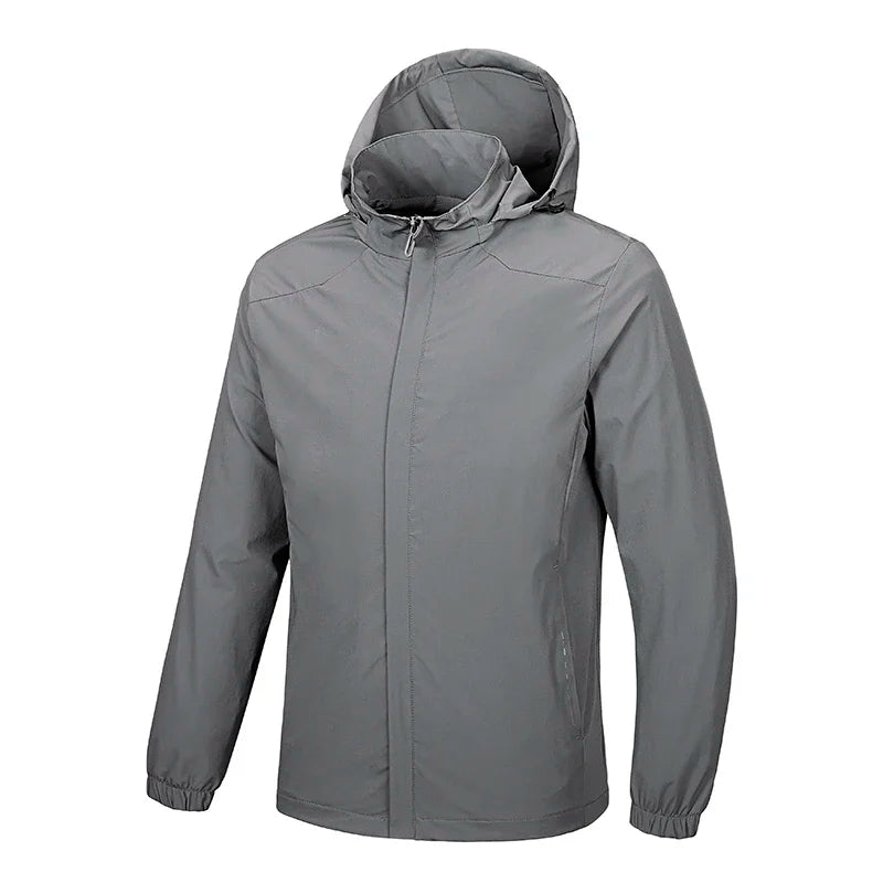 LIBIELIY   Men Women Waterproof Jacket Trekking Fishing Rain Coat Quick Dry Hiking Camping Windbreaker Unisex Outdoor Ant