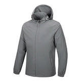 LIBIELIY   Men Women Waterproof Jacket Trekking Fishing Rain Coat Quick Dry Hiking Camping Windbreaker Unisex Outdoor Ant