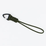 12cm/22cm/46cm Paracord Lanyard Tactical Outdoor EDC Accessories Handmade Lanyard Hanging Buckle for Camping Hunting Fishing