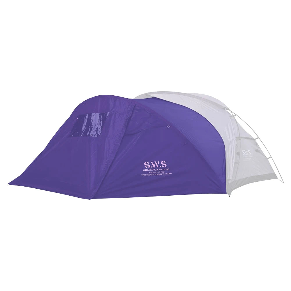 1/2 Person Ultralight Camping Tent Waterproof Double Layer Expansion Tent Anti-UV Coating UPF 30+ Portable Hiking Beach Tent