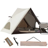 Triangular Camping Tent Automatic Open Tent Pop Up Beach Tents With 6 Ground Nails Portable UPF50 Triangular Shelter For Camp
