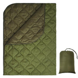 Insulation Blanket with Compression Carry Bag Lightweight Warm Quilt Multifunctional Quilted Outdoor Blanket Jungle Hunting Gear