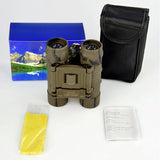 12×25 Professional Camouflage Binocular Super Powerful Magnesium Alloy Filled Binocular Waterproof Phase Coated Telescope