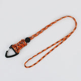 12cm/22cm/46cm Paracord Lanyard Tactical Outdoor EDC Accessories Handmade Lanyard Hanging Buckle for Camping Hunting Fishing