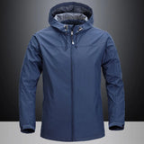 Hot Sale Male Casual Windproof Water Repellent Sports Windbreaker Outdoor Hiking Camping Fishing Breathable Hooded Jackets Men
