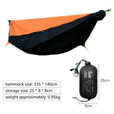 Camping Hammock With Mosquito Net Outdoor Garden Portable Awning Tent Canopy Sleeping Hanging Hammocks Swing For Nature Hike