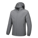 LIBIELIY   Men Women Waterproof Jacket Trekking Fishing Rain Coat Quick Dry Hiking Camping Windbreaker Unisex Outdoor Ant