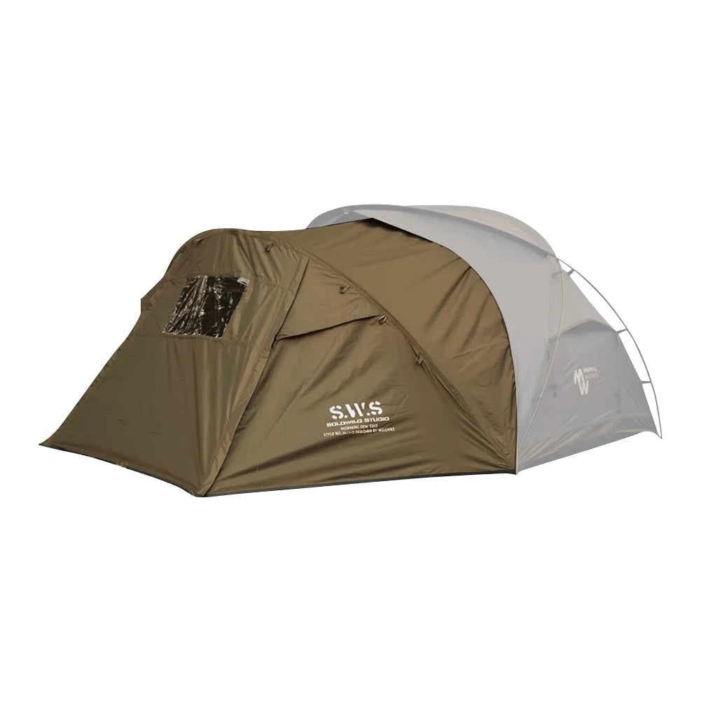 1/2 Person Ultralight Camping Tent Waterproof Double Layer Expansion Tent Anti-UV Coating UPF 30+ Portable Hiking Beach Tent