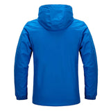 Hot Sale Male Casual Windproof Water Repellent Sports Windbreaker Outdoor Hiking Camping Fishing Breathable Hooded Jackets Men