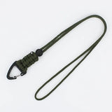 12cm/22cm/46cm Paracord Lanyard Tactical Outdoor EDC Accessories Handmade Lanyard Hanging Buckle for Camping Hunting Fishing
