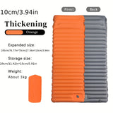 10Cm Outdoor Camping Inflatable Mat pad TPU Ultra-light Thick Moisture-proof Inflatable Bed Portable Car Tent Sleeping Mat Foot