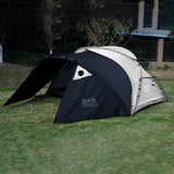1/2 Person Ultralight Camping Tent Waterproof Double Layer Expansion Tent Anti-UV Coating UPF 30+ Portable Hiking Beach Tent