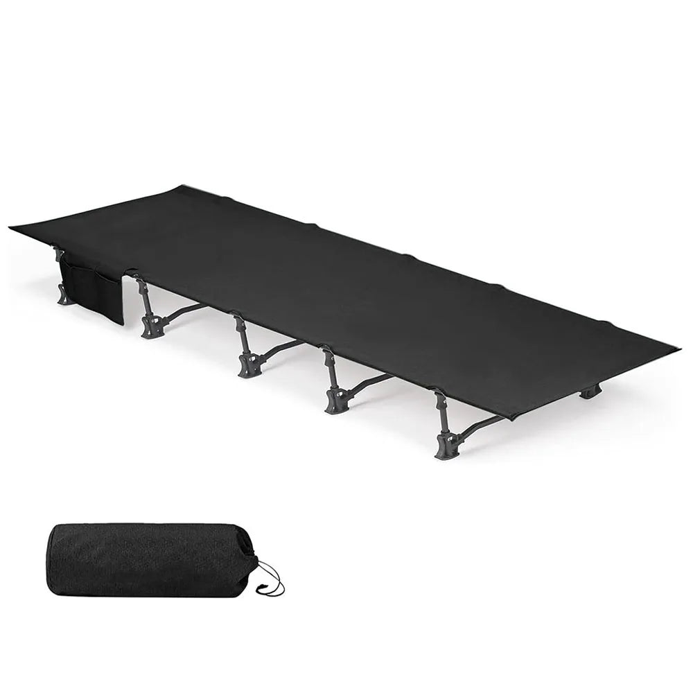 Folding Camping Cot Portable Lightweight Sleeping Bed for Backpacking Easy Set Up Camp Cot Bed for Outdoor Hiking, Beach, Picnic