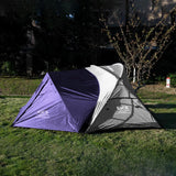 1/2 Person Ultralight Camping Tent Waterproof Double Layer Expansion Tent Anti-UV Coating UPF 30+ Portable Hiking Beach Tent