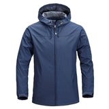 Hot Sale Male Casual Windproof Water Repellent Sports Windbreaker Outdoor Hiking Camping Fishing Breathable Hooded Jackets Men