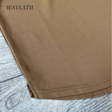 WAVLATII New Women Korean Casual Style Tops Female White Oversized Long Sleeve T shirt for Spring Autumn Lady Solid Tees WLT2309