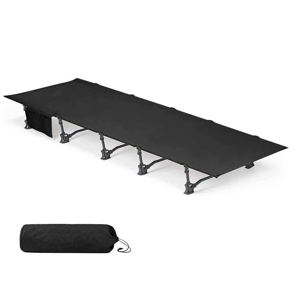 Folding Camping Cot Portable Lightweight Sleeping Bed for Backpacking Easy Set Up Camp Cot Bed for Outdoor Hiking, Beach, Picnic
