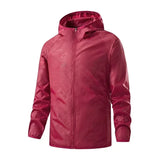 Camping Rain Coat Men Women Windbreaker Waterproof Jacket Sun Protect Clothing Fishing Rain Wind Breaker Jacket Climbing Clothes